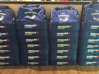 Sparkasse Taschen für SV Kirchdorf